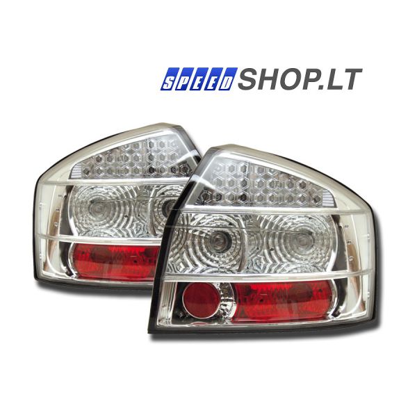 Audi A4 B6 galiniai LED žibintai
